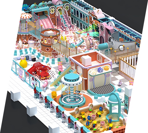 Macaron Aesthetic Indoor Playgrounds