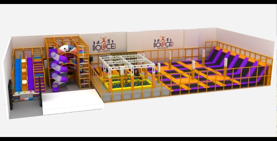 Medium Trampoline Center (500–800 sqm)
