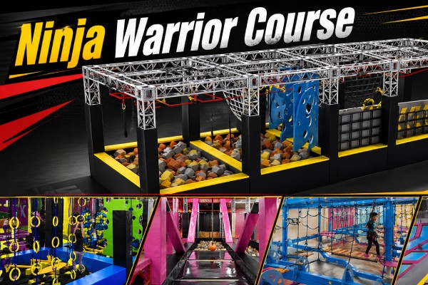 Curs cu obstacole Ninja de vânzare