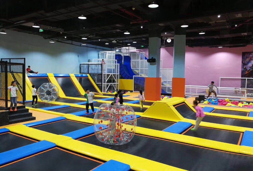 Zona de trampolín:
