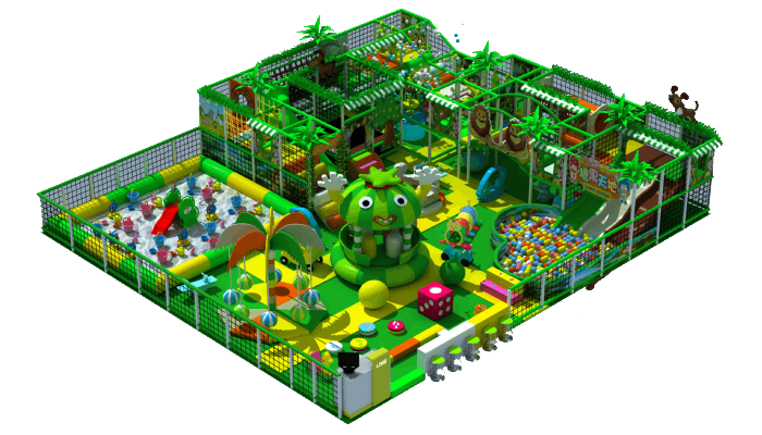 500-800 SQM Custom Indoor-Spielcenter