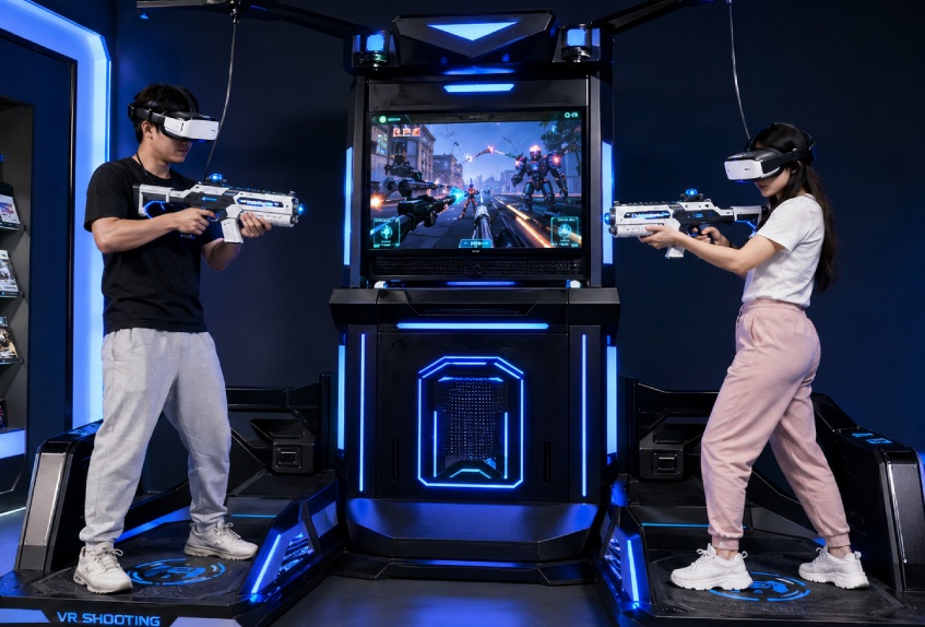 Interactive VR Shooting Games 