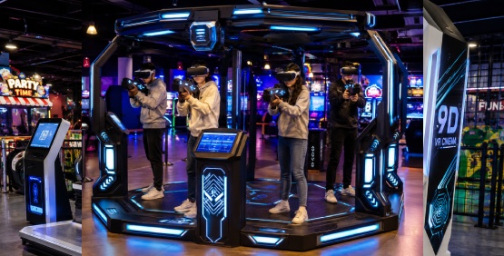 Interactive VR Shooting Games 