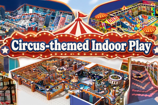 Circus-Themed Indoor Playground for Sale