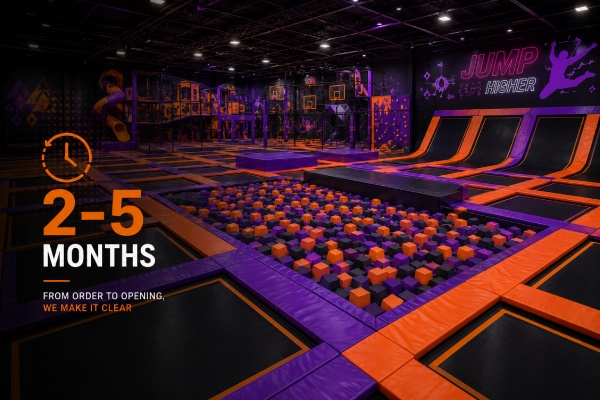 How Long Does a Trampoline Park Project Take from Order to Opening?