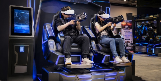 Interactive VR Shooting Games 