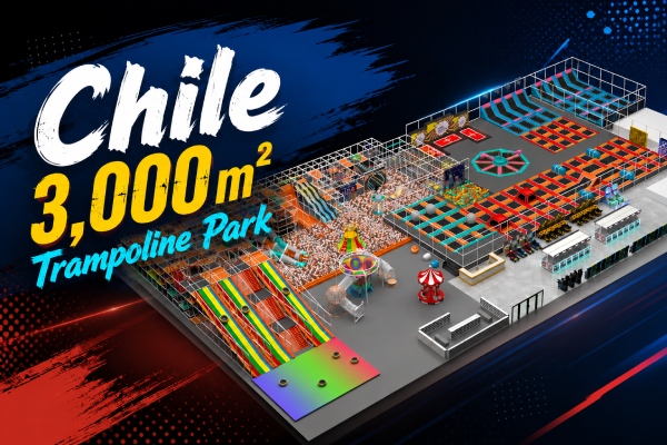 3,000㎡ Trampoline Park Project in Chile: Why Carlos Chose MILAND