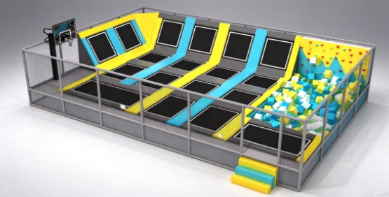 200 SQM Jumping Park Indoor