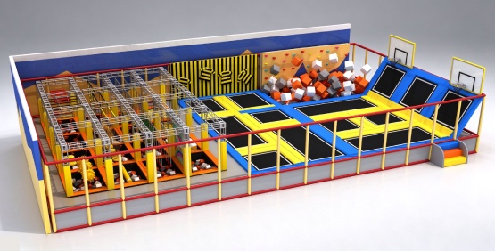 200 SQM Jumping Park Indoor